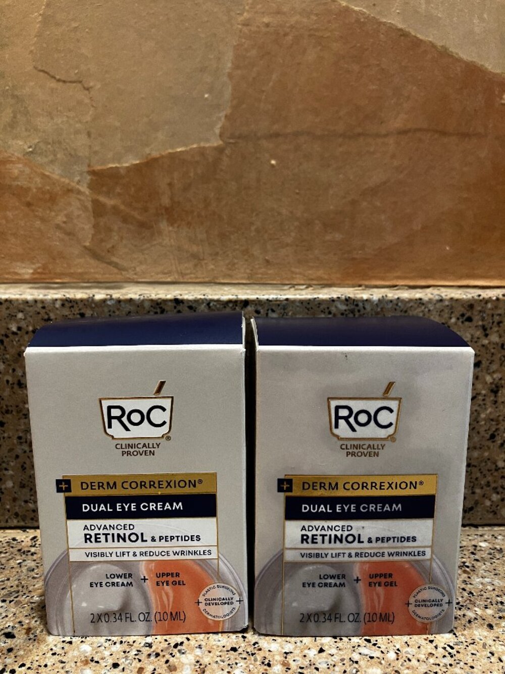 ROC Set of 2 Dual Eye Cremes! Brand new in boxs!